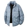 Chaqueta de Algodón Grueso Reversible de Invierno de Moda para Parejas Estilo Americano Versátil Abrigo de Algodón con Estampado Completo Transfronterizo Amazon