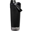 Novo Copo Shaker Simples e Fashionável Camada Dupla Grande Capacidade Copo Térmico de Aço Inoxidável Portátil para Carro Garrafa de Água Esportiva para Fitness