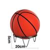 Suporte de Armazenamento de Basquete Transfronteiriço Suporte de Exibição de Futebol Doméstico Equipamento Esportivo Indoor Infantil Suporte de Armazenamento Dobrável de Chão