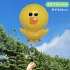 Clip El Cual Cha Ao C Tai B Clip de Globo Real Clip de Mano Globo Inflado con Varilla Globo