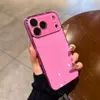 Cristal Templado Electrochapado Ice-Sense Adecuado para Funda de Teléfono Móvil Apple 17 Lente de Cobertura Total iPhone 16 Nueva Funda Dura Anticaídas