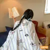 Manta de vellón de leche chal de oficina manta para siesta manta de aire acondicionado dormitorio de estudiante siesta colcha pequeña manta para sofá