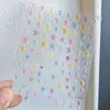 Novo Adesivo Estrela Macaron de Gelatina Transparente para Unhas Estrela de Cinco Pontas Coração Porta-Canetas DIY Copo d'Água Decoração CCD