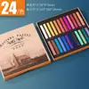 Gises de color marca Marley Tóner 36 colores 24 colores pigmento de tiza pintura principiante pastel en barra set de pinceles