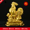 Ornaments Zodiacais de Cobre Conjunto Completo Latão Rato Boi Tigre Coelho Dragão Serpente Cavalo Ovelha Macaco Galo Cão Porco Artesanato para Decoração de Casa