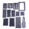 Alfombrillas con patrón de diamante para equipaje y bolsos, hechas de material de PVC, con tachuelas antideslizantes para la parte inferior de las mochilas. Suministro directo de fábrica de accesorios para equipaje y bolsos