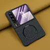 [Dobrável e Portátil] Adequado para Capa de Celular Huawei Purax Kevlar Fibra de Carbono Padrão Edição de Colecionador Dobrável Magnético