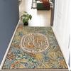 Tapete para puerta de entrada tapete para puerta de entrada anillo de alambre de flor americana alfombra antideslizante tapete para frotar puertas se puede cortar