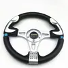 Volante de modificación de coche, volante personalizado de go-kart, volante universal de carreras para videojuegos de 13 pulgadas
