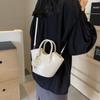 Bolso bandolera para mujer, diseño de nicho de moda, bolso de cubo portátil de verano, bolso pequeño de trabajo, 2024