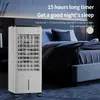 Ventilador de Aire Acondicionado Transfronterizo para Uso Doméstico, Aire Acondicionado Pequeño de Refrigeración de Gama Alta, Enfriador de Aire Circulante Vertical Inteligente, Ventilador de Refrigeración Controlado por Voz