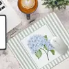 Alfombrilla de ratón floral estilo europeo y americano, diseño personalizado con estampados creativos, adecuada para uso en oficina y computadora, hecha de goma con bordes antideslizantes, venta al por mayor directamente del fabricante