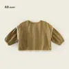 Outono de 2025 Roupas Infantis Novas Roupas de Outono Infantis Meninas Meninos Cardigãs Amigo da Pele Estilo Casual Estilo Coreano Jaquetas de Algodão Lavado