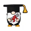 Contas de Silicone 3D para Temporada de Formatura Transfronteiriça, Acessórios para Joias DIY, Formato de Chapéu de Formatura, Lembrança de Estudante, Venda por Atacado