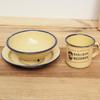 Plato de cuenco de esmalte antiguo nostálgico taza de porcelana alta cuenco de flor de hielo para arroz restaurante de olla caliente vajilla cadena malatang