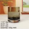 Taza de Cristal Hecha a Mano de Color Original, Vaso para Enjuague Bucal de Hotel, Vaso para Cepillo de Dientes de Hotel, Vaso de Agua Resistente a Altas Temperaturas para el Hogar, Vaso Multifuncional Engrosado