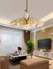 Lustre todo em cobre estilo europeu, luz principal para sala de estar, luz de jantar duplex de luxo americano, luz para quarto, luz para escritório, atacado