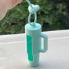 Estuche Protector de Silicona para Labial Transfronterizo, Estuche Creativo de Silicona de Grado Alimenticio para Labial, Estuche Protector Portátil Anticaídas