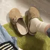 Os sapatos Birkenstock são essenciais para homens preguiçosos, chinelos externos de calçar fácil, antiderrapantes, resistentes a odores, com sola grossa, meio-chinelos, adequados para ir ao trabalho, sapatos fechados na frente, com sola grossa, para o verão