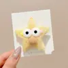 Pasador de Peluche Estilo Yang Mi Perro para Mujer 2025 Nuevo Oso de Dibujos Animados Flequillo Lateral para la Frente Pasador de Pato