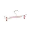Percha para Pantalones de Aleación de Aluminio, Percha con Pinza Antideslizante para Pantalones, Aluminio Espacial para el Hogar de Doble Uso Multifuncional para Ropa Interior y Pantalones