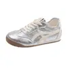 Zapatillas de Entrenamiento Alemanas Plateadas para Mujer 2026 Nuevo Estilo Más Vendido Verano Súper Populares Zapatillas Deportivas Forrest Gump Versátiles de Suela Plana Casual Zapatillas de Tabla