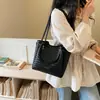 Bolsa Saco Moda Bolsa Sensação Versátil Nova Para Ir ao Trabalho Popular Bolsa Transversal Grande Capacidade Bolsa Feminina 2026 Tecida Ombro Único