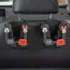 Gancho para Coche Cuatro en Uno Gancho para Asiento de Coche Portavasos Trasero Multifunción Gancho para Asiento Trasero de Coche