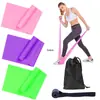Cinturón de tensión de látex, cinco piezas, cinturón elástico de yoga, práctica de espalda, hombros abiertos, cinturón de estiramiento de fitness, resistencia de estiramiento de glúteos