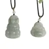 Colgante Budista Maitreya Tesoro de Piedra, Collar de Buda Guanyin Verde de Tianshan, Colgante de Alta Calidad, Suministro Directo del Fabricante, Diversas Opciones de Entrega