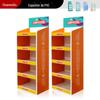 Painel Chevron de PVC Personalizado Prateleiras Grandes para Supermercado Expositores de Bebidas e Lanches Prateleiras Expositores Personalizadas para Produtos Farmacêuticos e Salgadinhos