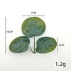 Venta al por mayor de fábrica planta verde artificial amor hoja de eucalipto decoración flor artificial hecha a mano planta verde artificial accesorios para plantas acuáticas