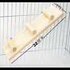Totoro resorte armario jaula instalaciones de diversión muebles de madera juguete columpio ardilla plataforma de salto suministros jaula Rama de flor ratón