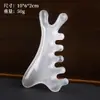 Pente Raspador de Massagem Meridianos Quatro em Um de Resina para Rosto, Nariz, Terapia Capilar, Massagem de Tendões, Massagem de Pontos de Acupuntura, Pente de Massagem Raspador Multifuncional