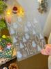 YITU Figura de Hormiga Súper Linda Muñeco de Nieve Navideño Calcomanía para Arte de Uñas Lazo Estrella de Cinco Puntas Copo de Nieve Decoración de Uñas YT3968