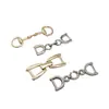 Cadenas decorativas metálicas transfronterizas de estilo minimalista y múltiple, conectores de alta gama para trajes de baño, hebillas decorativas para ropa, hebillas para ceñir la cintura