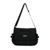 Ruiying Estilo Harajuku Ins Bolso de Color Sólido Bolso Cruzado para Mujer Nuevo Simple Estudiante Universitario Clase Mochila Escolar Bolso de Hombro