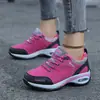 Zapatos Deportivos para Correr con Amortiguación de Aire Otoño 2025 Nuevos para Mujer, Aumentadores de Altura, Suela Suave, Amortiguadores, Deportivos Versátiles, Suela Gruesa, Zapatos Casuales para Mujer, Transfronterizos