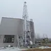 Torre de Chaminé de Aço Inoxidável Anticorrosiva, Torre de Emissão de Gases Industriais Resistente ao Vento e Estável, Torre Especial para Chaminés de Aço Inoxidável em Usinas de Energia