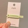 Presilha de Cabelo Estreita Colorida de Estrela de Cinco Pontas Sem Costura para Mulheres, Grampo de Cabelo de Acetato Colorido Doce, Acessório de Cabelo Simples para Franja e Cabelos Soltos