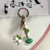 Chaveiro de peixe bolha de cerâmica Jingdezhen, pingente para bolsa de tecido, bugigangas artísticas de feira noturna, acessórios para atacado em estoque