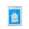 Delantales desechables, empaquetados individualmente para uso en catering, hechos de plástico engrosado, adecuados para uso doméstico y diseñados para proteger contra el aceite y las manchas al comer hot pot