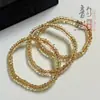 Pulsera de Cuentas Facetadas Planas de Citrino Brasileño Natural para DIY Joyería Original Pulsera de Cuentas Planas Facetadas Pulsera para Regalar