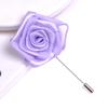 Acessórios para Terno Grande Flor Vermelha Azul Casamento Festa de Casamento Carme Rosa Broche Corsage Transfronteiriço para Homens e Mulheres