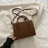Bolso Nuevo de Aspecto Sofisticado 2025 Bolso Bandolera Niche con Estampado de Leopardo Bolso Cuadrado Pequeño de Moda Bolso de Hombro Tipo Cubo Versátil