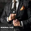 Cartera para Hombre de Comercio Exterior Personalizada con Empuje Lateral, Ranura para Tarjetas Multifuncional, Compartimento de Almacenamiento para AirTag, Antirrobo RFID