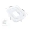Molde de Yeso de Resina de Cristal DIY Creativo 3 Tipos de Jarrón Contenedor de Flores Hidropónicas Molde de Silicona Amazon