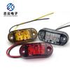 Fornecimento Direto da Fábrica alta qualidade 9-30V2LED piranha caminhão caminhão reboque luz lateral luz de sinalização luz de pisca-pisca encontrar