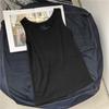 Feedback Regata I de Algodão Bambu Feminina Verão Estilo Coreano Lavada Versátil Solta para Usar por Baixo Sem Mangas Suspbottomer Camiseta Atacado