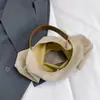 Bolso de Hombro Retro de Gamuza Blando para Mujer 2024 Nuevo Popular Otoño e Invierno Gran Capacidad Bolso Cubo Caliente